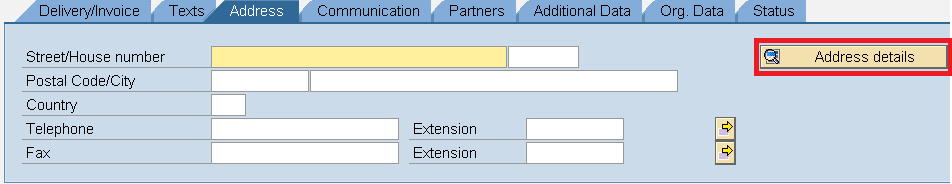 creating PO using ME21N in sap mm