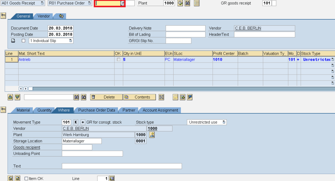 SAP MM VENDOR CONSIGNMENT PROCESS