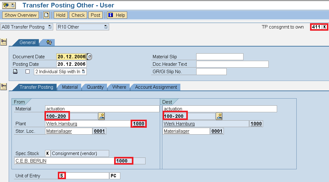 SAP MM VENDOR CONSIGNMENT PROCUREMENT PROCESS