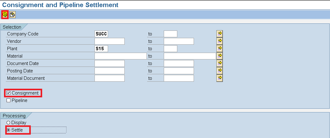 SAP MM VENDOR CONSIGNMENT PROCUREMENT PROCESS