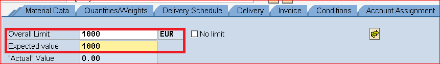 blanket purchase order