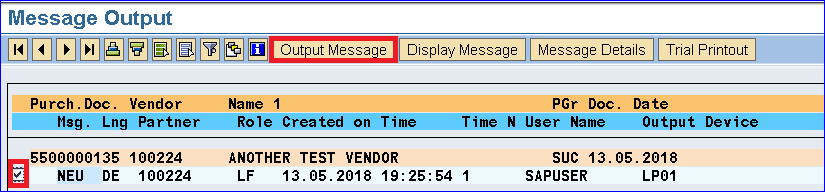 SAP SCHEDULING AGREEMENT